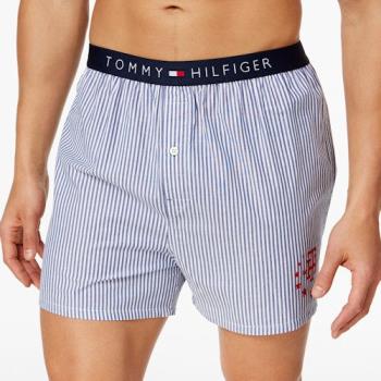 Tommy Hilfiger 2019男時尚舒適藍條紋鈕扣平口內著