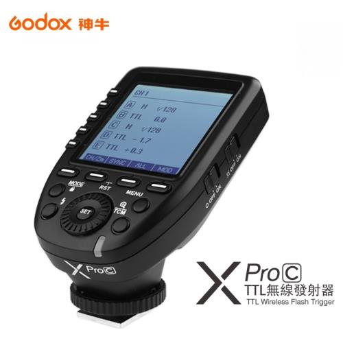 Godox 神牛 XPro-C for Canon TTL無線發射器 引閃器 無線電引閃發射器~開年公司貨