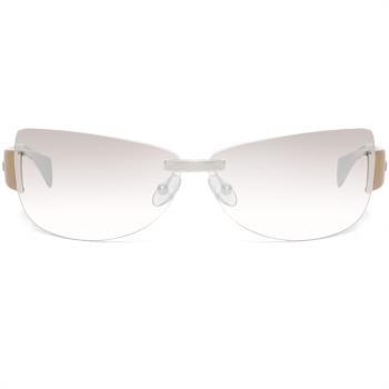 Gianfranco Ferré 義大利 頂級時尚簡約款太陽眼鏡 / 咖啡鏡腳GF57801