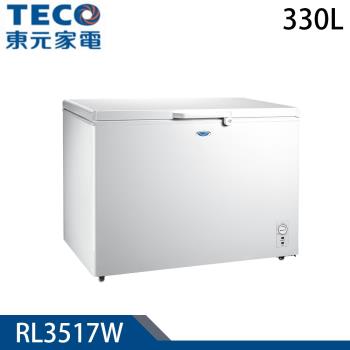 加碼送★ TECO東元 330公升上掀式臥式單門冷凍櫃 RL3517W