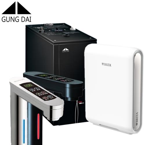 【GUNG DAI宮黛】觸控式二溫櫥下型飲水機GD-600+X9
