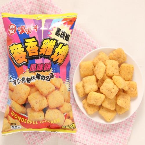 嘎嘎叫 麥香雞塊風味餅(125g*24包)