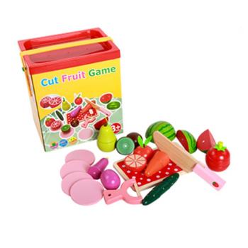 【孩子國】木製水果切切樂12pcs