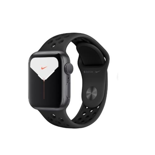Apple Watch 5 GPS 44mm Nike +太空灰鋁/黑運動 MX3W2TA/A