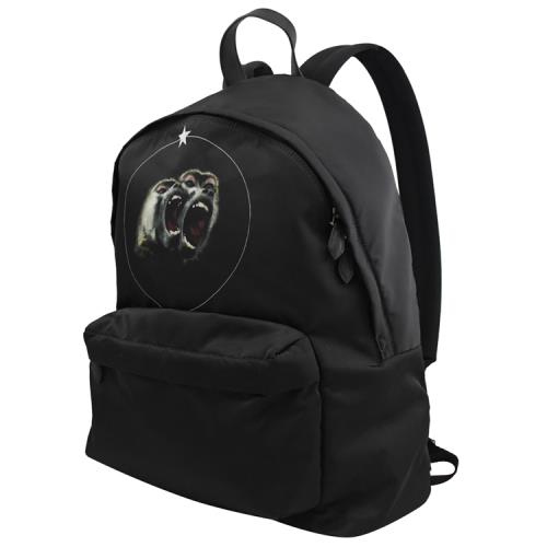 givenchy 纪梵希 猴子印花尼龙双肩后背包.黑