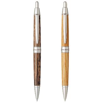 日本UNI純麥芽PURE MATE原木鉛筆0.5mm自動鉛筆M5-1025(筆桿由退役橡木酒桶之木材製)木頭鉛筆