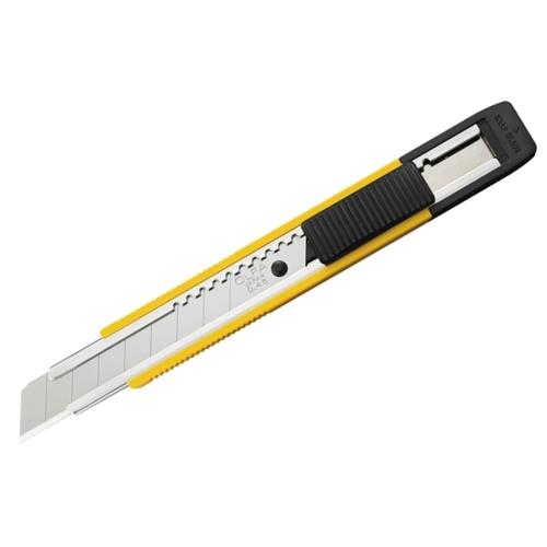 日本製造OLFA自動卡鎖中型美工刀MT-1型(左右手皆可;替刃12.5mm;日本型號203B美工刀)