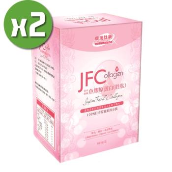 【康瑞肽樂】JFC日本100%魚膠原x2盒(2g*60條/盒)+隨機贈送保健隨身包x2包
