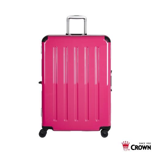 CROWN 皇冠 多色 MAX 方正大容量 鋁框 拉桿箱 行李箱 27吋 旅行箱 C-FH509