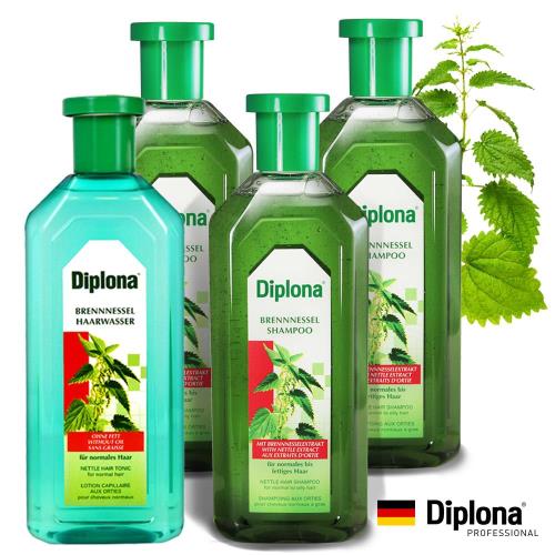 【德國DIPLONA】大蕁麻全效能頭皮養護組(不含矽靈)