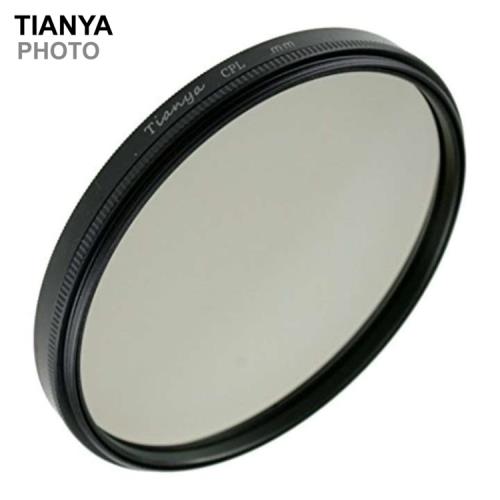 Tianya天涯CPL偏光鏡圓型偏光鏡環型偏光鏡圓偏振鏡82mm偏光鏡(無鍍膜/非薄框)-料號T0C82