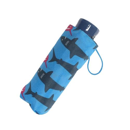 RAINSTORY雨傘-龐克鯊魚抗UV手開迷你口袋傘