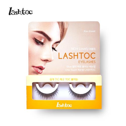 LASHTOC 韓國自黏式假睫毛-可愛纖長型