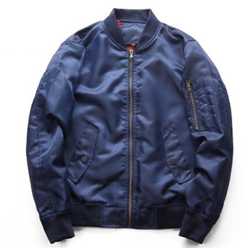 【米蘭精品】軍裝外套MA1夾克-空軍簡約寬鬆防風男外套3色73wn16