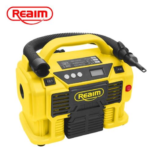 萊姆 REAIM-大滿灌打氣機 CP-0471(打氣筒 家用 車用 雙電壓 AC 110V DC 12V)