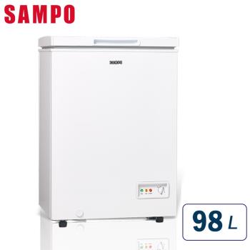 聲寶SAMPO 98公升 風扇式臥式冷凍櫃 SRF-102