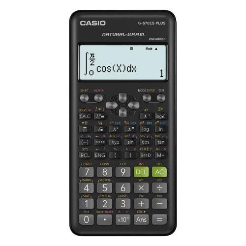 CASIO卡西歐-10+2位數工程計算機/FX-570ES PLUSII