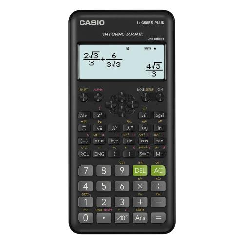 CASIO卡西歐-10+2位數工程計算機/FX-350ES PLUSII