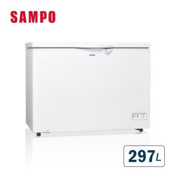 SAMPO 聲寶 297公升 上掀風扇式臥式冷凍櫃 SRF-302-網