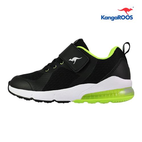 KangaROOS ASTRO 氣墊運動童鞋 19~23cm 黑 KK91210