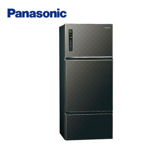 Panasonic國際牌481公升一級能效三門變頻冰箱(星耀黑)NR-C489TV-A (庫)