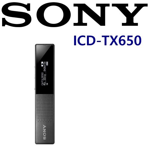 SONY ICD-TX650 繁體中文選單 收音極佳 一按即錄功能 商務人士專用 保固一年