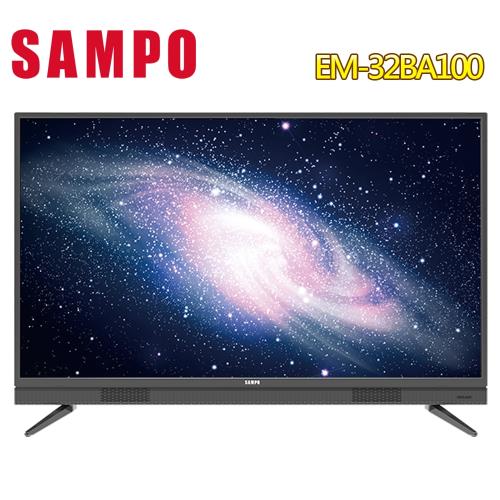 SAMPO 聲寶 32型低藍光液晶顯示器+視訊盒EM-32BA100