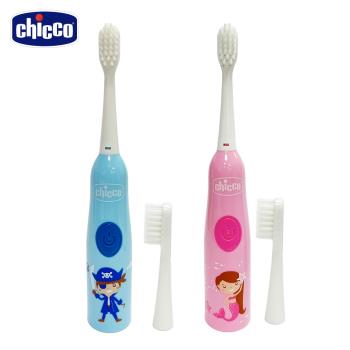 chicco-電池式電動牙刷(海盜船長/美人魚)