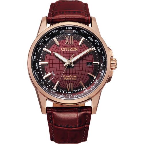 CITIZEN 星辰 新年限量光動能萬年曆手錶-40mm (BX1009-10X)