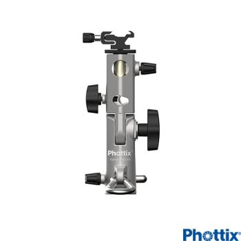 Phottix Varos Pro(大)多功能閃光燈靴座反射傘支架-87198