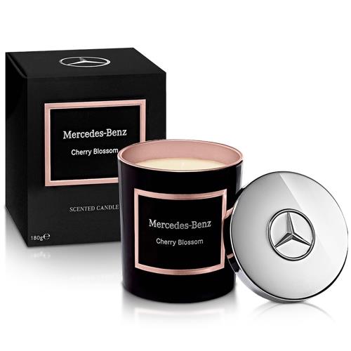 【短效品】Mercedes Benz 賓士 櫻花綻放頂級居家香氛工藝蠟燭(180g)