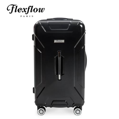 Flexflow 29吋 原色黑 胖胖箱 特務箱 智能測重 防爆拉鍊旅行箱 南特系列(官方直營)