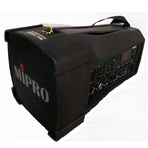 【MIPRO】MA-100DB藍芽版(超迷你肩掛式雙無線喊話器)