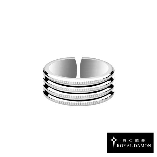 Royal Damon羅亞戴蒙 本色 戒指 (中) RZ504