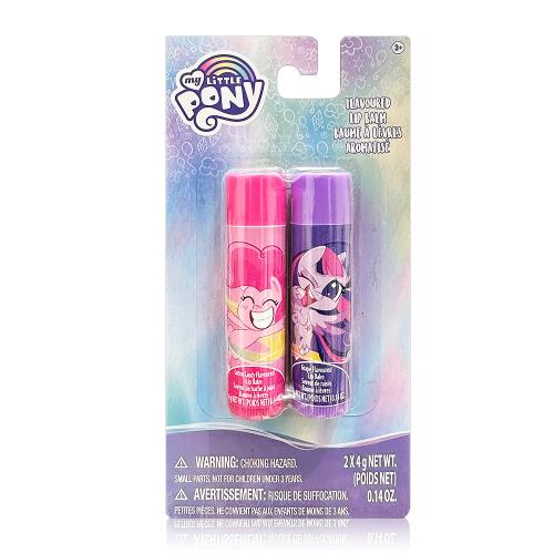 【免運+買1送1】My Little Pony護唇膏二入裝4g/0.14oz(共2組)