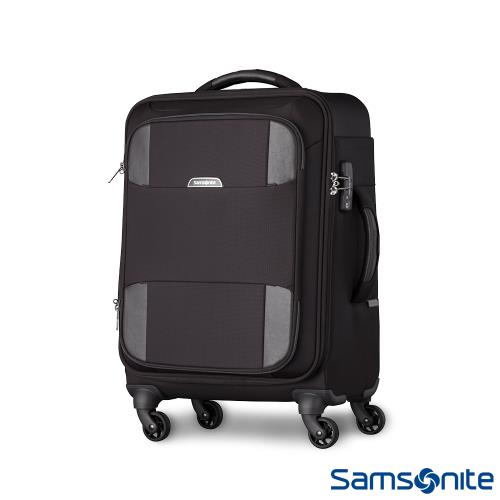 Samsonite 新秀麗 21吋VOX智慧型大容量靜音輪布面TSA行李箱(黑)-03S*09001