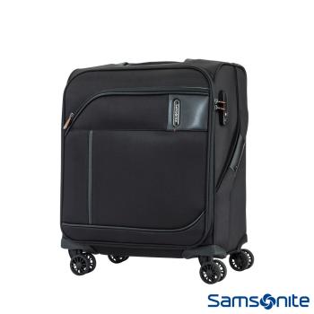 Samsonite新秀麗 24吋Janik商務功能性飛機輪TSA布面行李箱(黑色)_AW7*09002