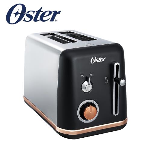 美國Oster-紐約都會經典厚片烤麵包機(霧面黑)