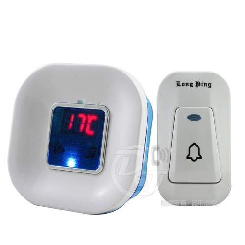 溫度感測插電式無線數位緊急看護門鈴 B1-18