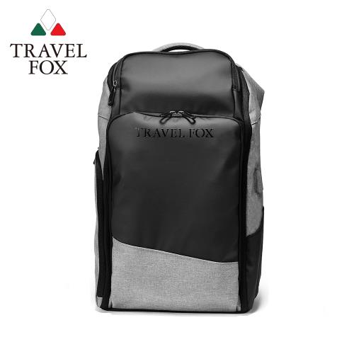 TRAVEL FOX SELECT 旅狐 悠遊旅人大容量旅行商務後背包 (TB802-60)黑灰