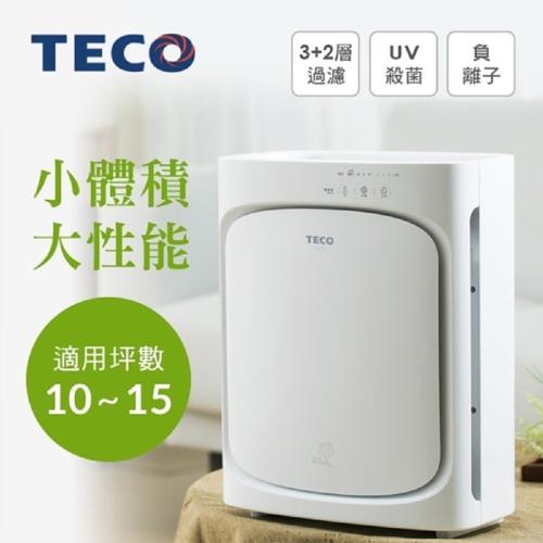 TECO東元 高效節能UV殺菌 空氣清淨機/適用10-15坪NN2402BD 福利品
