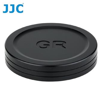 JJC鏡頭蓋保護鏡頭保護蓋LC-GR3鏡頭前蓋(適RICOH理光GR III、III X即IIIx、II;鋁合金製)