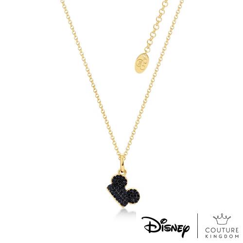 Disney Jewellery - Couture Kingdom 迪士尼米奇耳帽施華洛世奇鍍金項鍊-黑