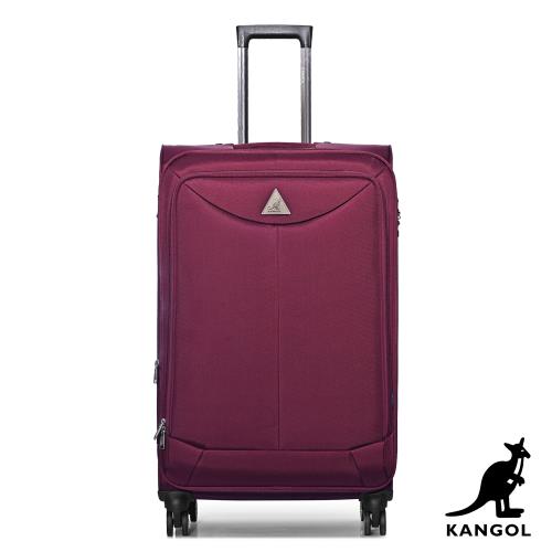 KANGOL - 英國袋鼠世界巡迴24吋布面行李箱-共3色