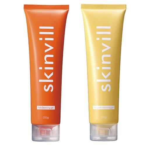 日本Skinvill 溫感去角質卸妝2件組(溫感去角質卸妝凝膠200g+溫感卸妝凝膠200g)