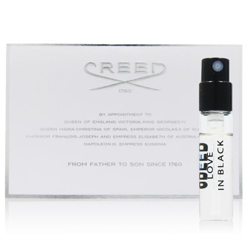 CREED  LOVE IN BLACK 克蕾德夜光女性香水針管 2.5ml