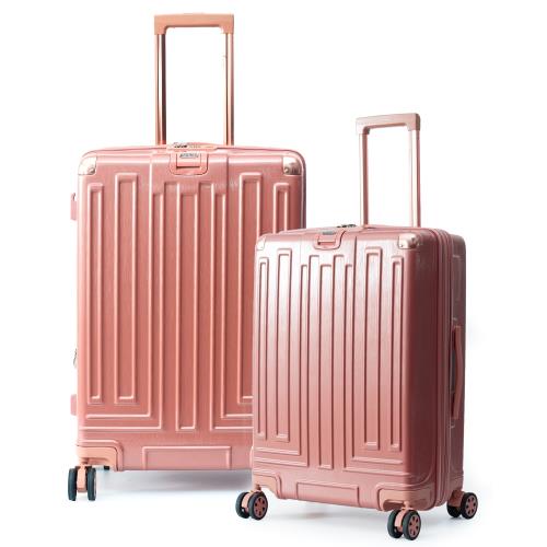 DF travel - 享受LIFE即刻出發20+28吋髮絲紋行李箱-共2色