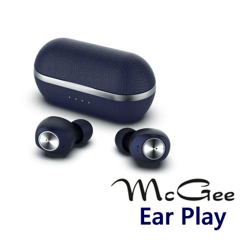 McGee 德國 真無線藍牙耳機Ear Play 高通晶片 穩定省電 午夜藍
