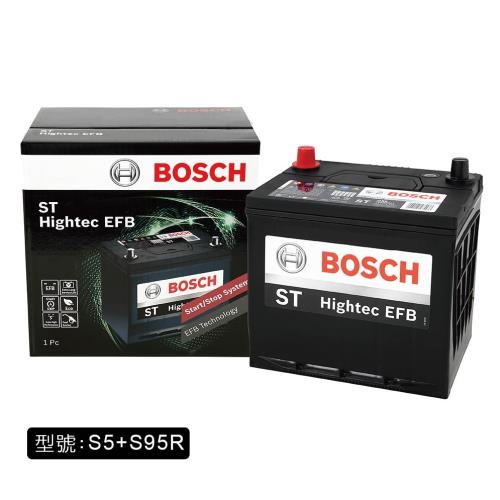 BOSCH 博世 S5+S95R EFB電瓶70AH 汽車電瓶