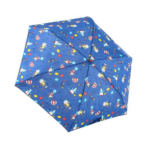 RAINSTORY雨傘-馬戲團(藍)抗UV手開輕細口紅傘